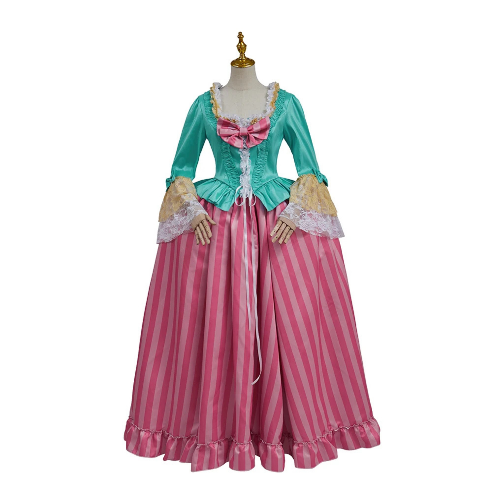 Marie Antoinette Rococo Dress - 18th Century Corset Ball Gown, Fantasy Renaissance Gown