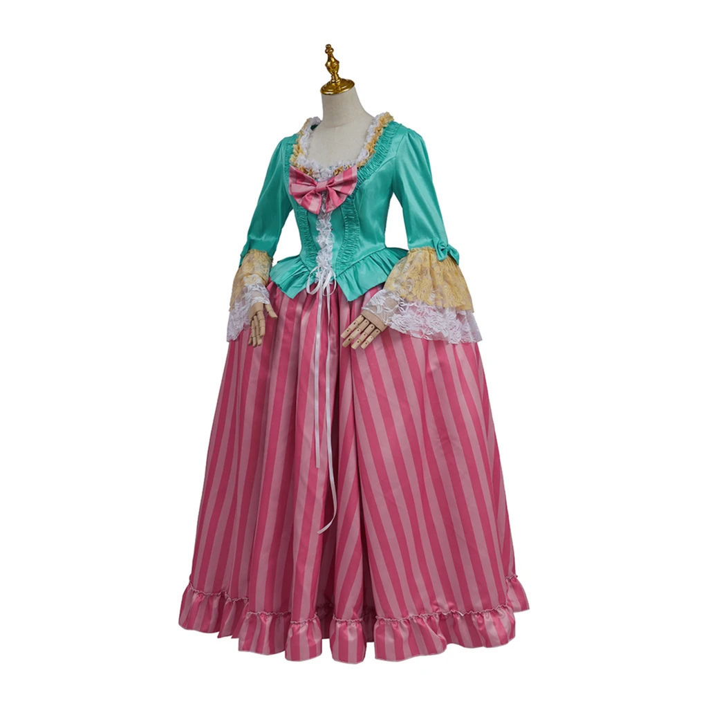 Marie Antoinette Rococo Dress - 18th Century Corset Ball Gown, Fantasy Renaissance Gown