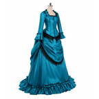 Victorian Bustle Dress - Fantasy Ball Gown, Historical Gothic Costume