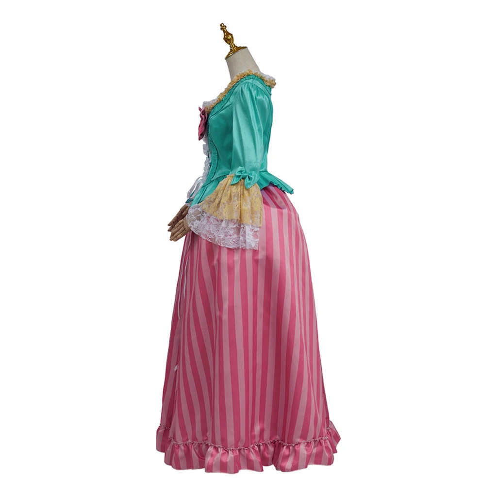 Marie Antoinette Rococo Dress - 18th Century Corset Ball Gown, Fantasy Renaissance Gown