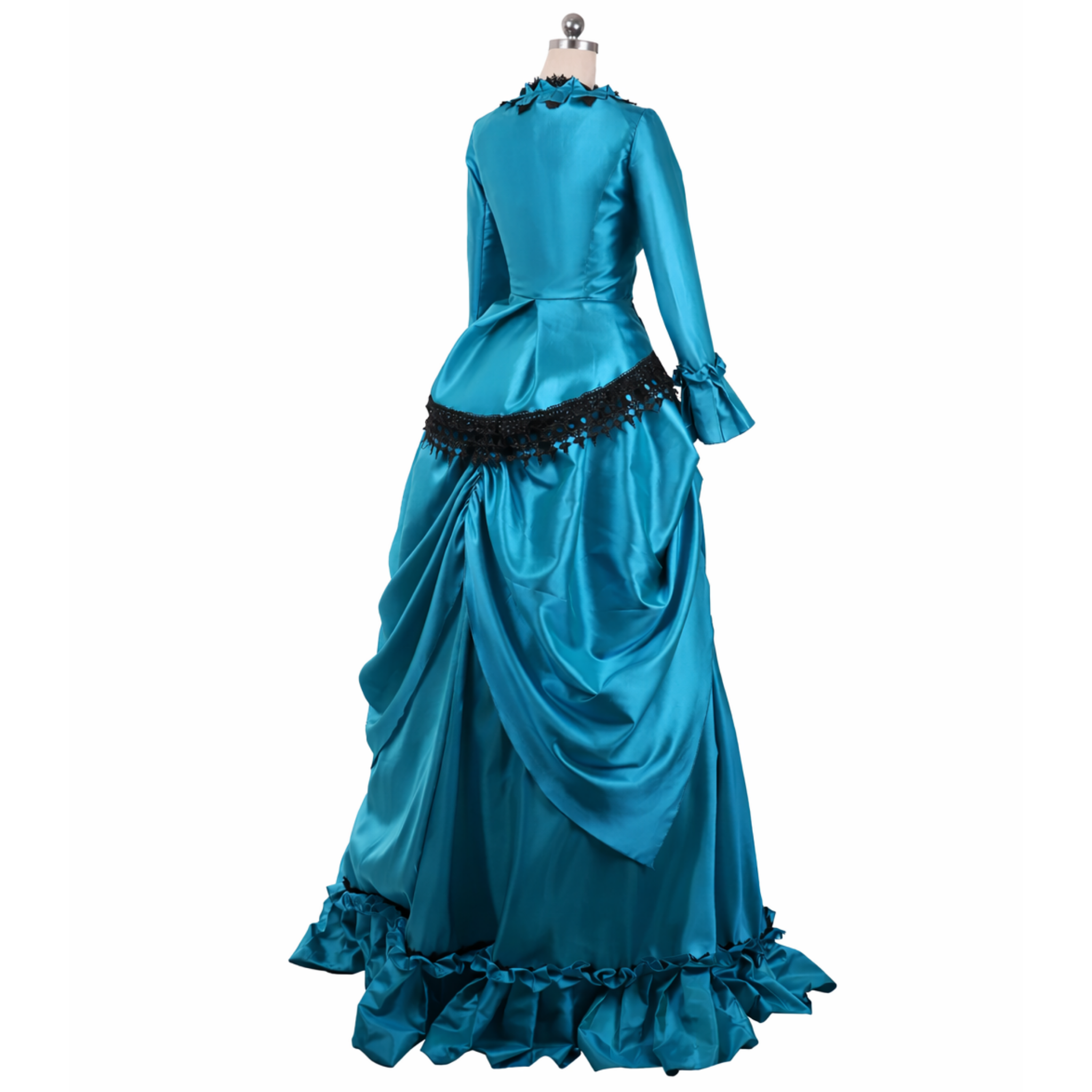 Victorian Bustle Dress - Fantasy Ball Gown, Historical Gothic Costume